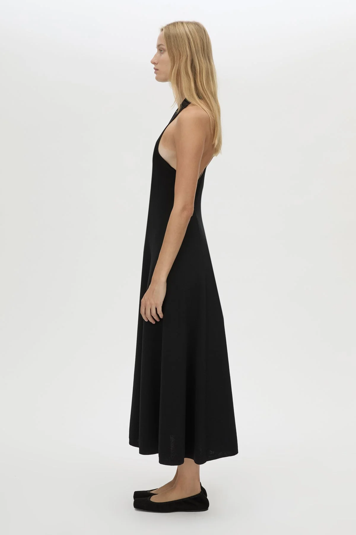 Aurore Knit Midi Fitted Dress - Image 3