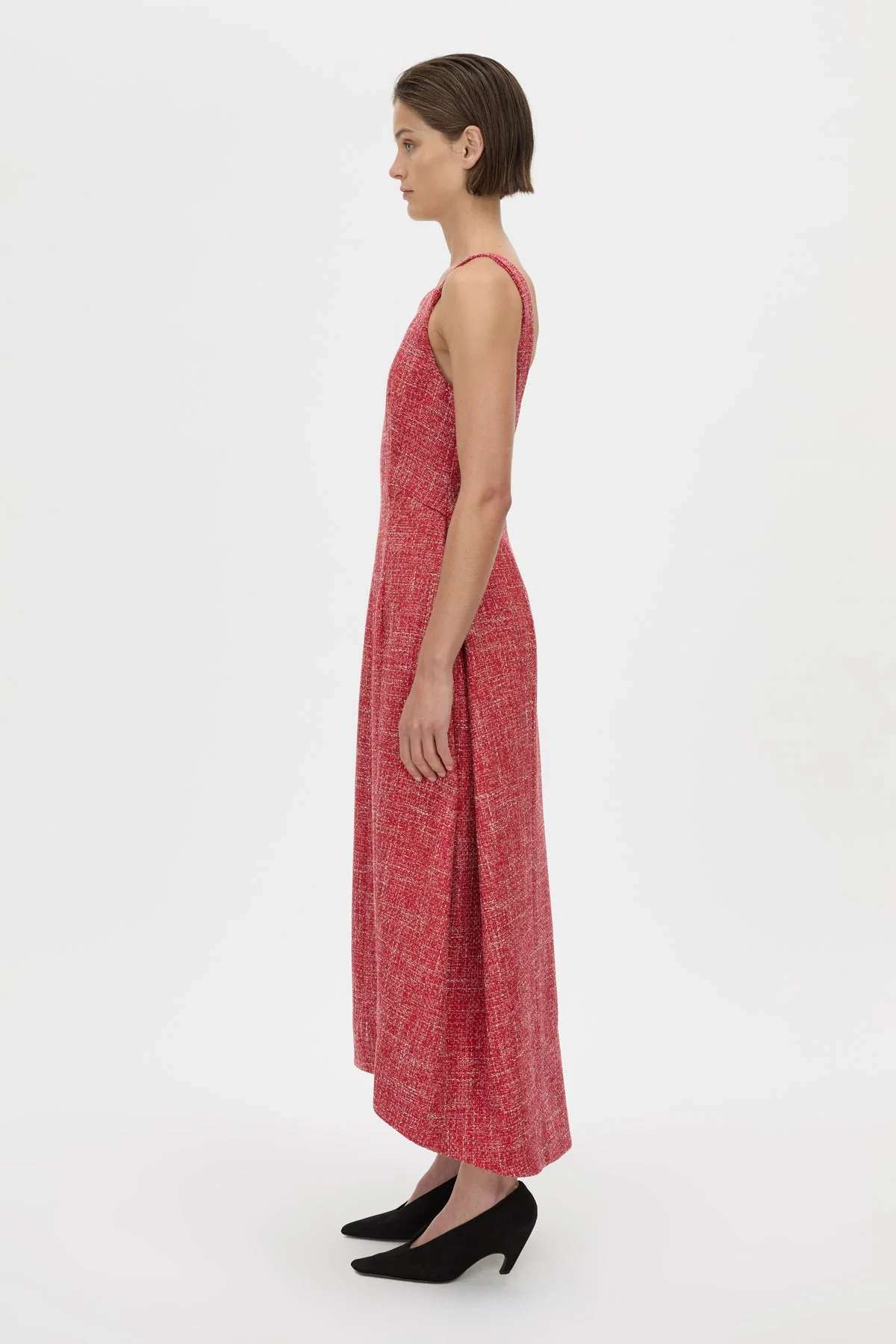 Carmine Scoop Back Midi Dress - Image 5