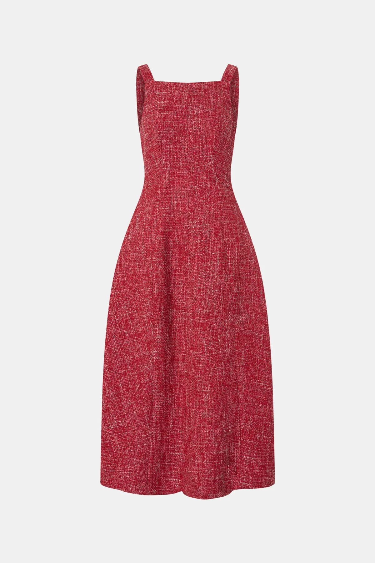 Carmine Scoop Back Midi Dress - Image 8