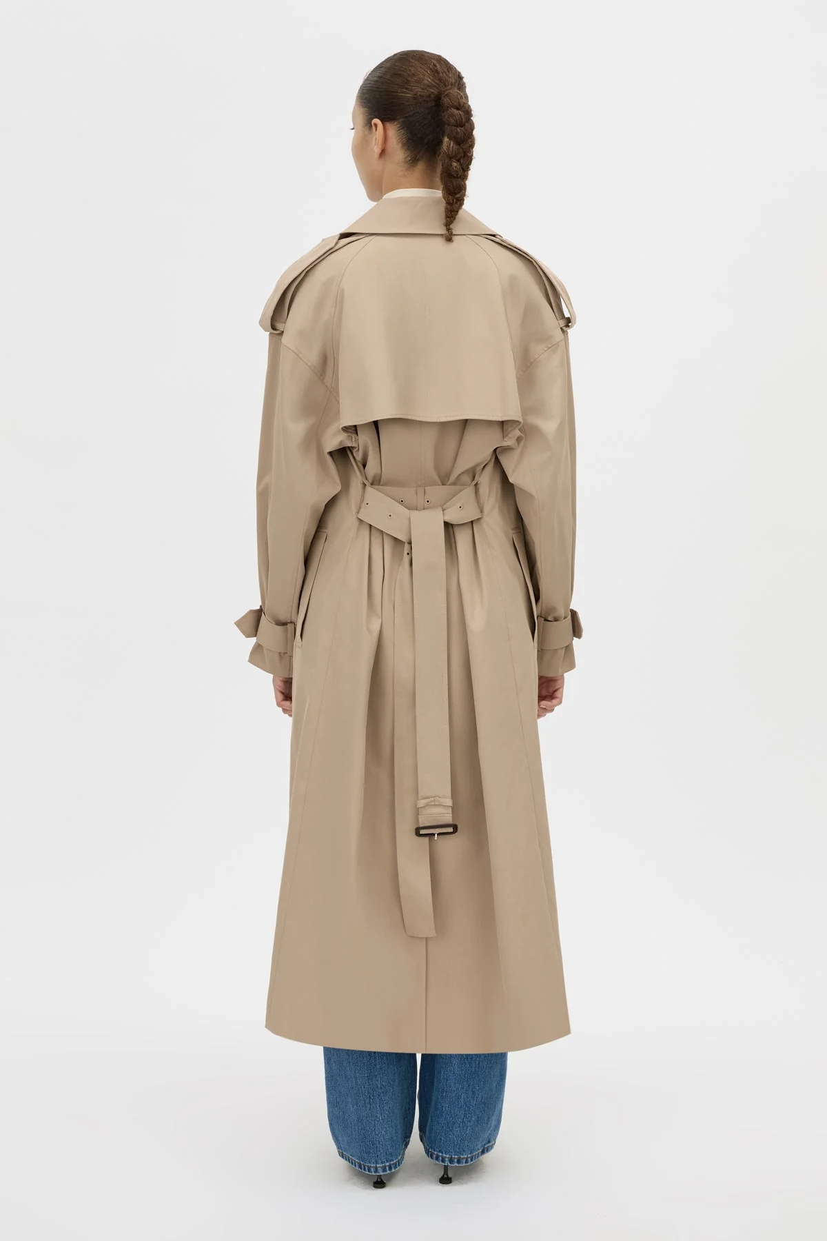 Evans Classic Trench Coat - Image 6