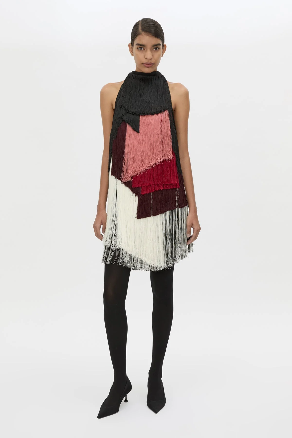 Evara Fringe Mini Dress