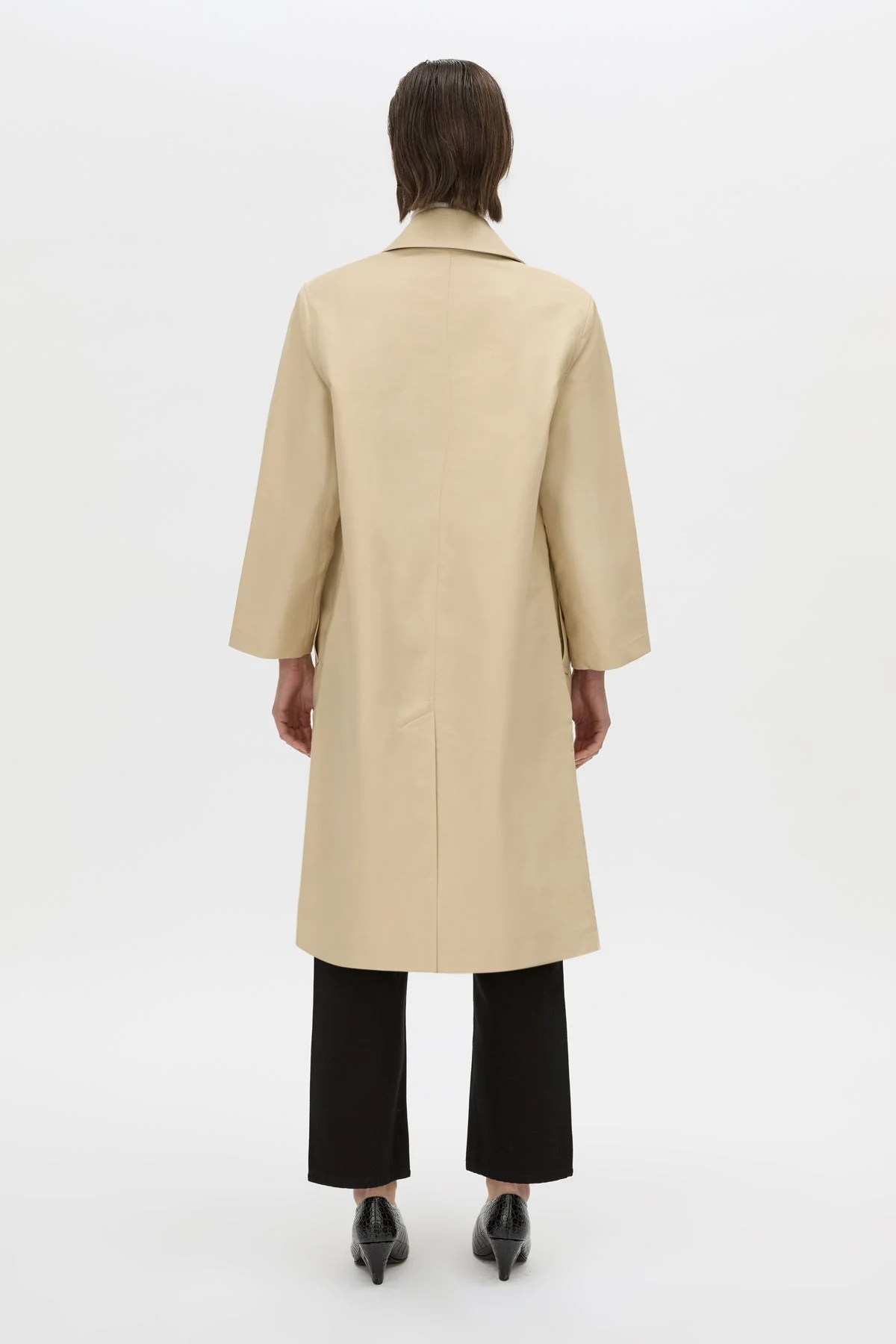 Florent Mid Length Pea Coat - Image 5