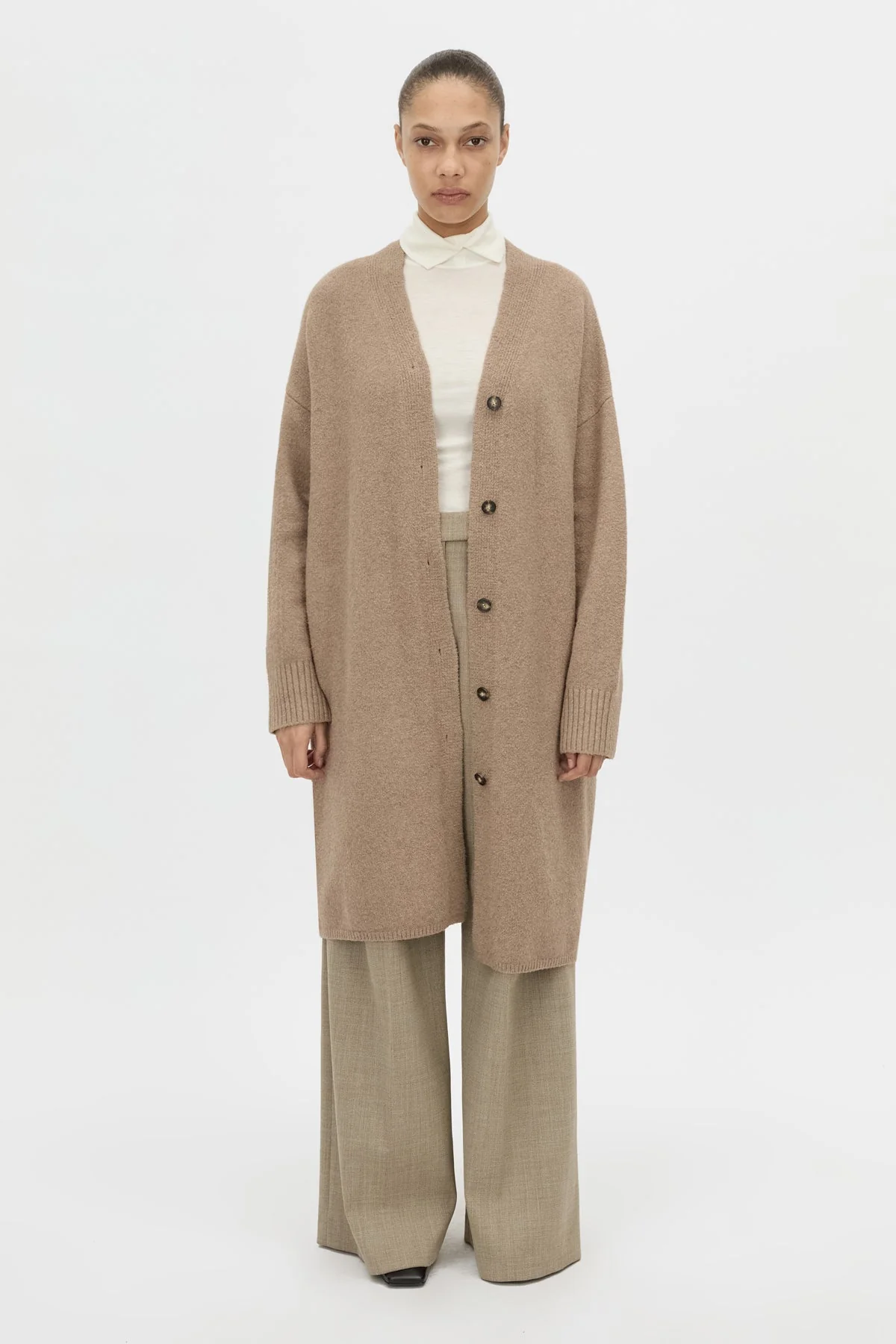 Francis Knit Long Cardigan - Image 3