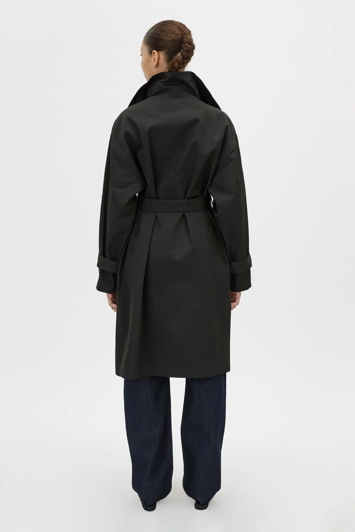Gia Funnel Neck Coat - Image 3