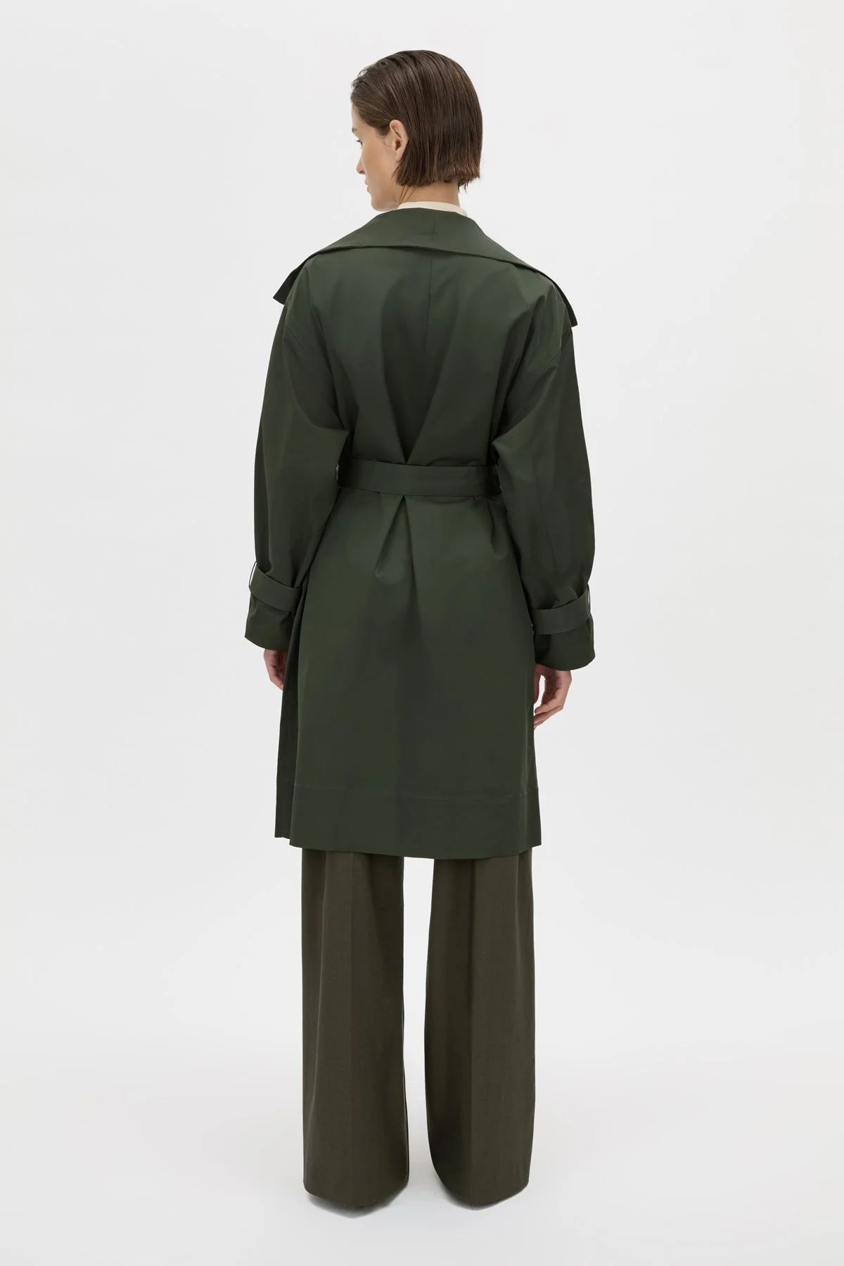 Gia Funnel Neck Coat - Image 7