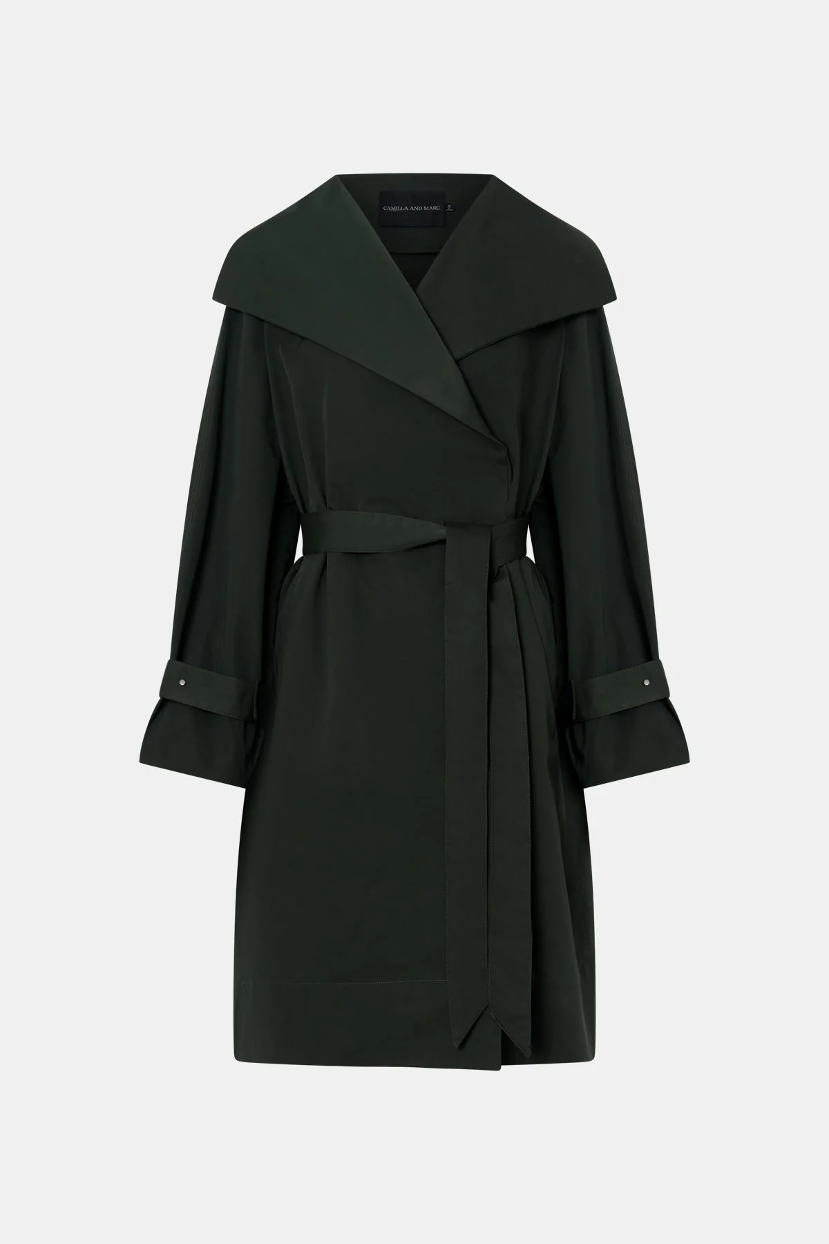Gia Funnel Neck Coat - Image 8