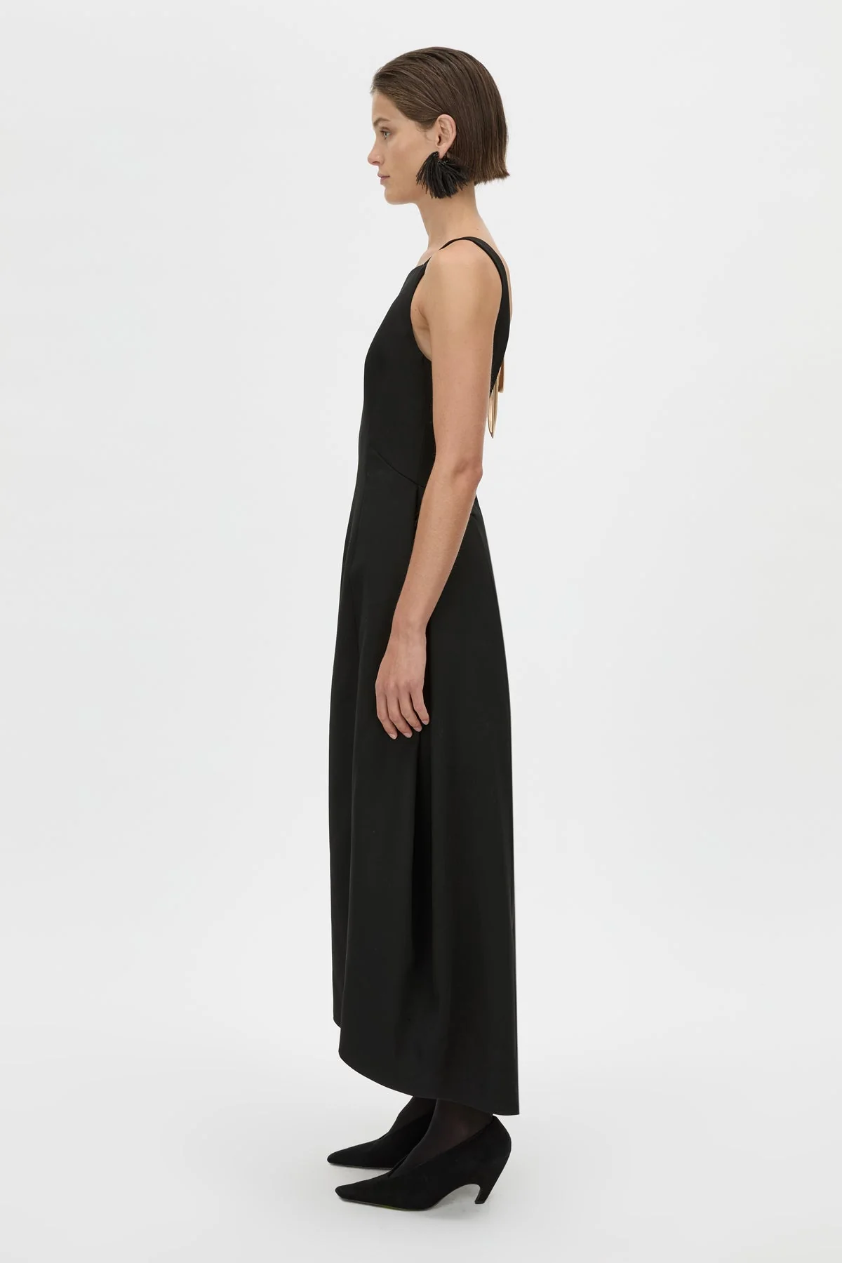 Helix Back Detail Midi Dress - Image 4