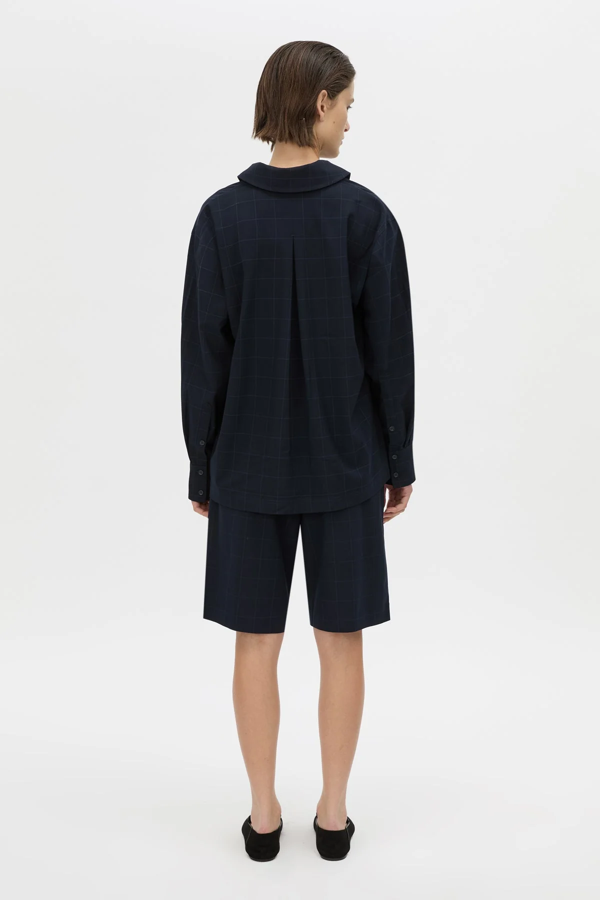 Lourdes Check Soft Short - Image 5