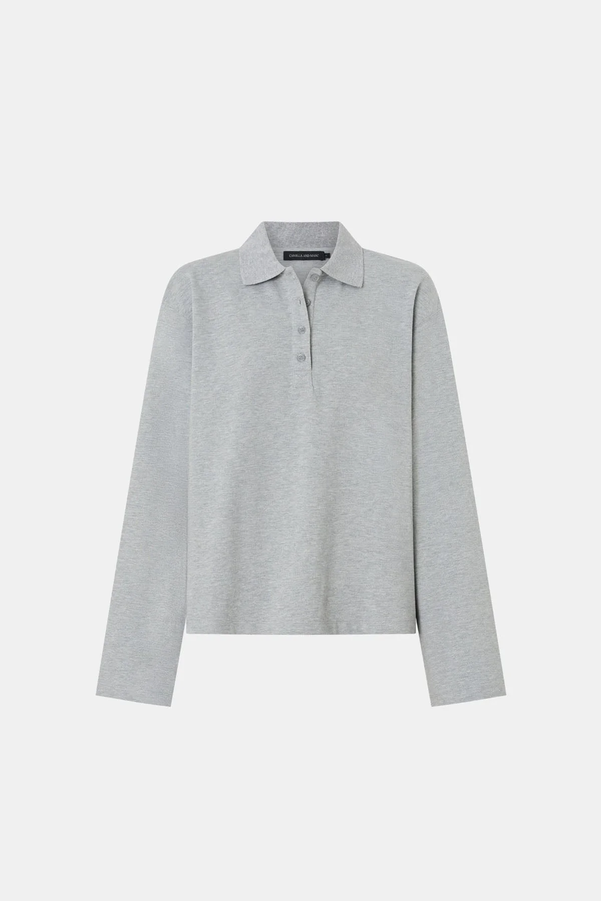 Moreno Long Sleeve Polo Top - Image 6