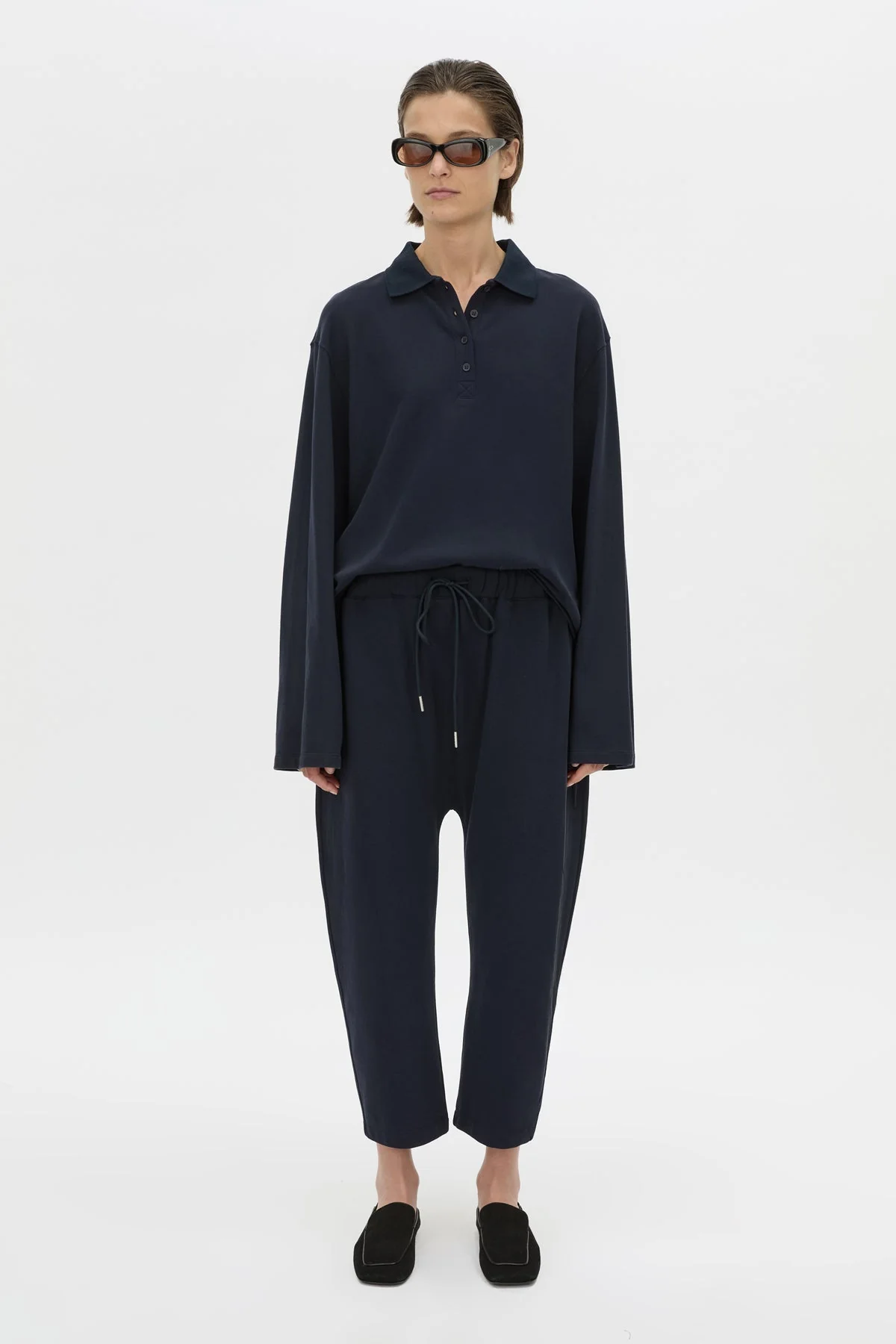 Moreno Long Slv Polo Top - Image 3