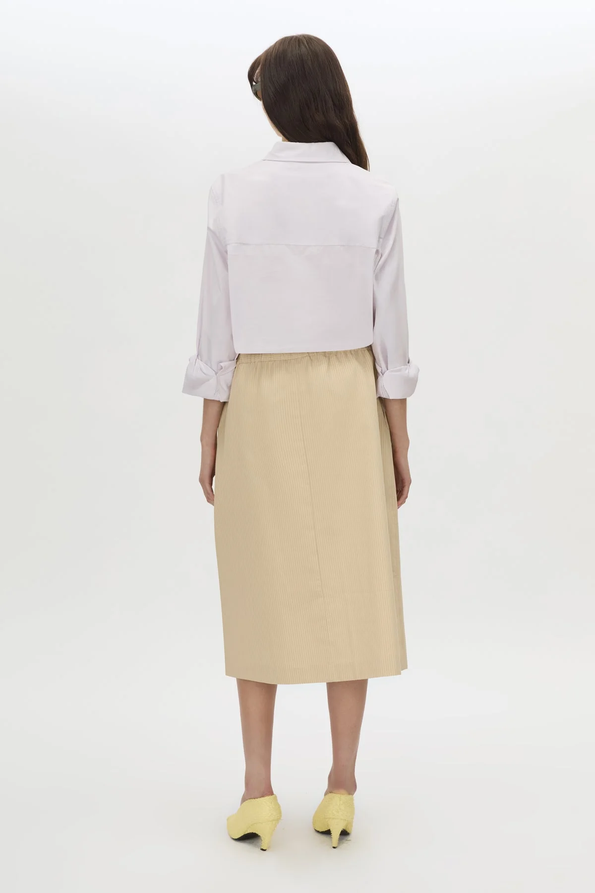 Oren Stripe Midi Skirt - Image 6