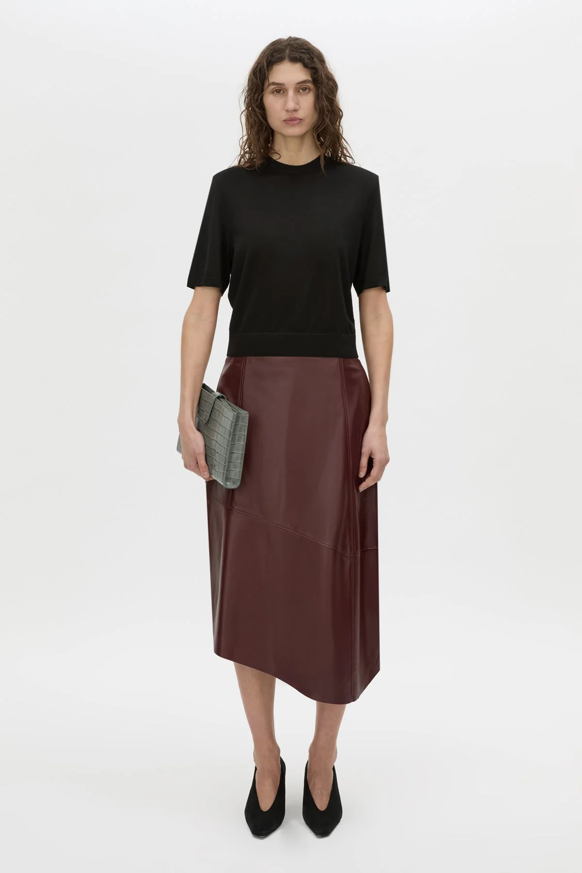 Orrin Leather Skirt - Image 3