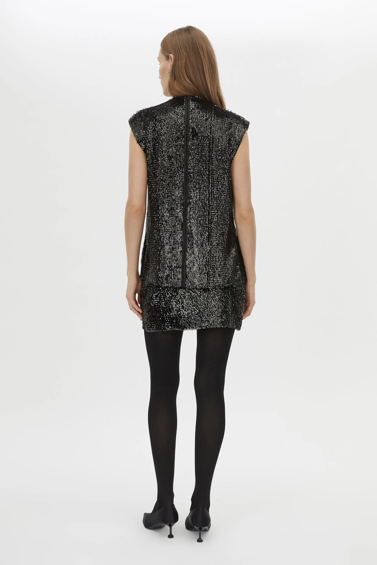 Sabel Sequin Mini Skirt - Image 5