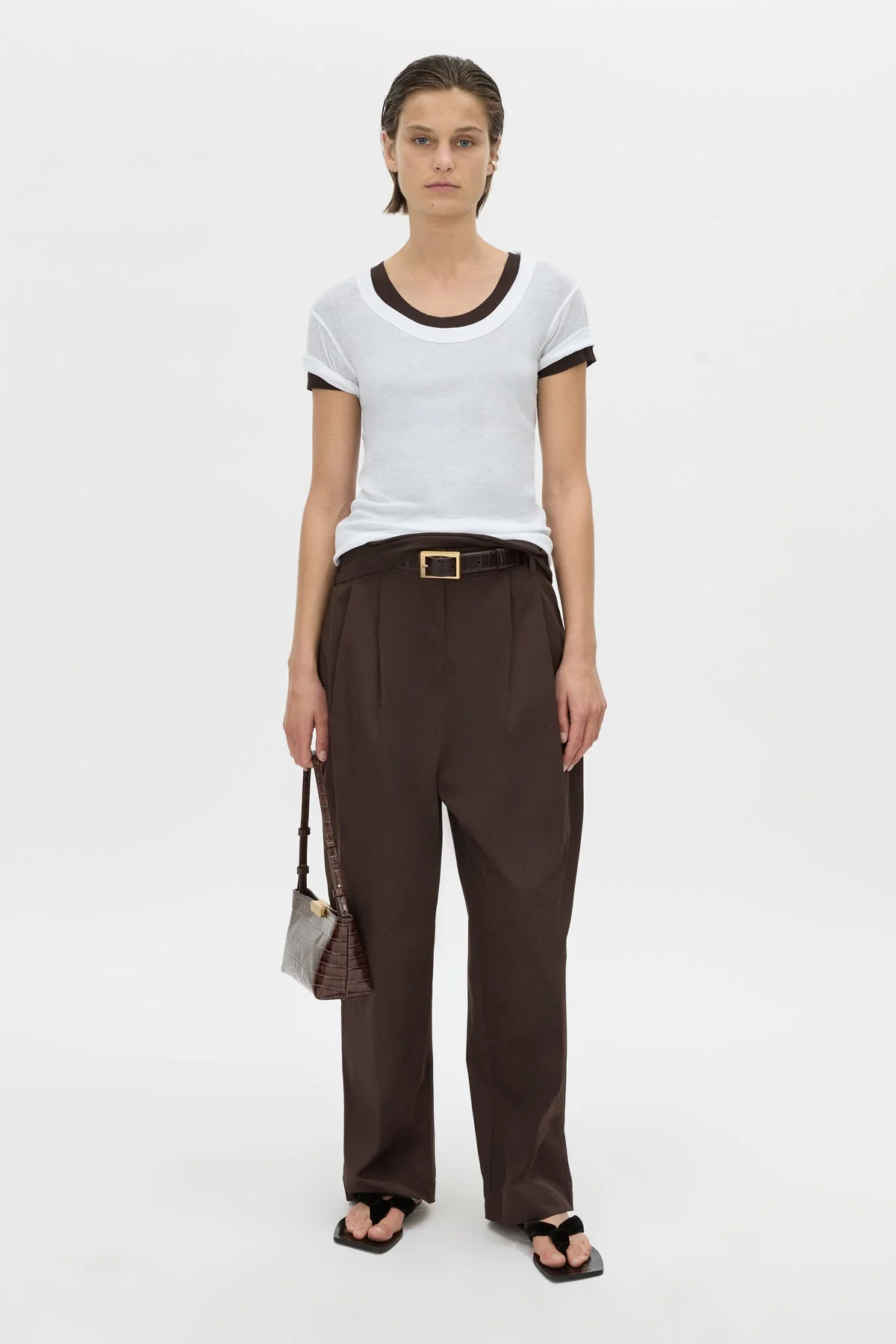 Siona Light Weight Fitted Tee