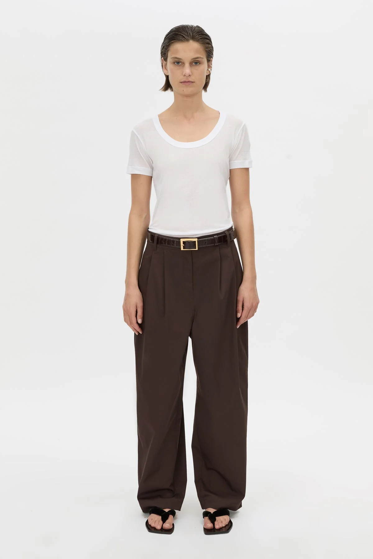Siona Light Weight Fitted Tee - Image 3