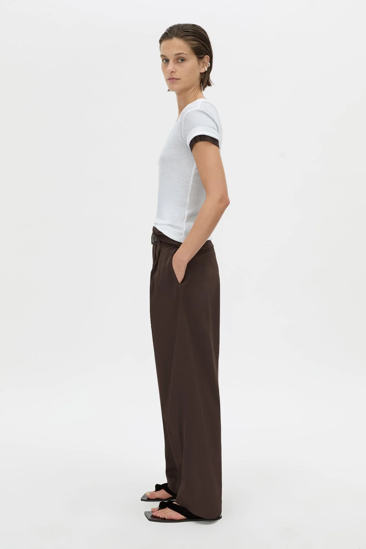 Siona Light Weight Fitted Tee - Image 4
