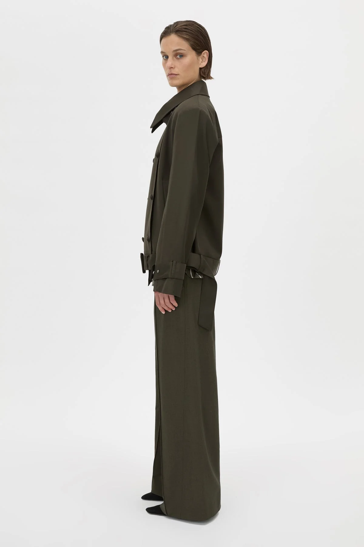 Tari Short Trench Jacket - Image 6