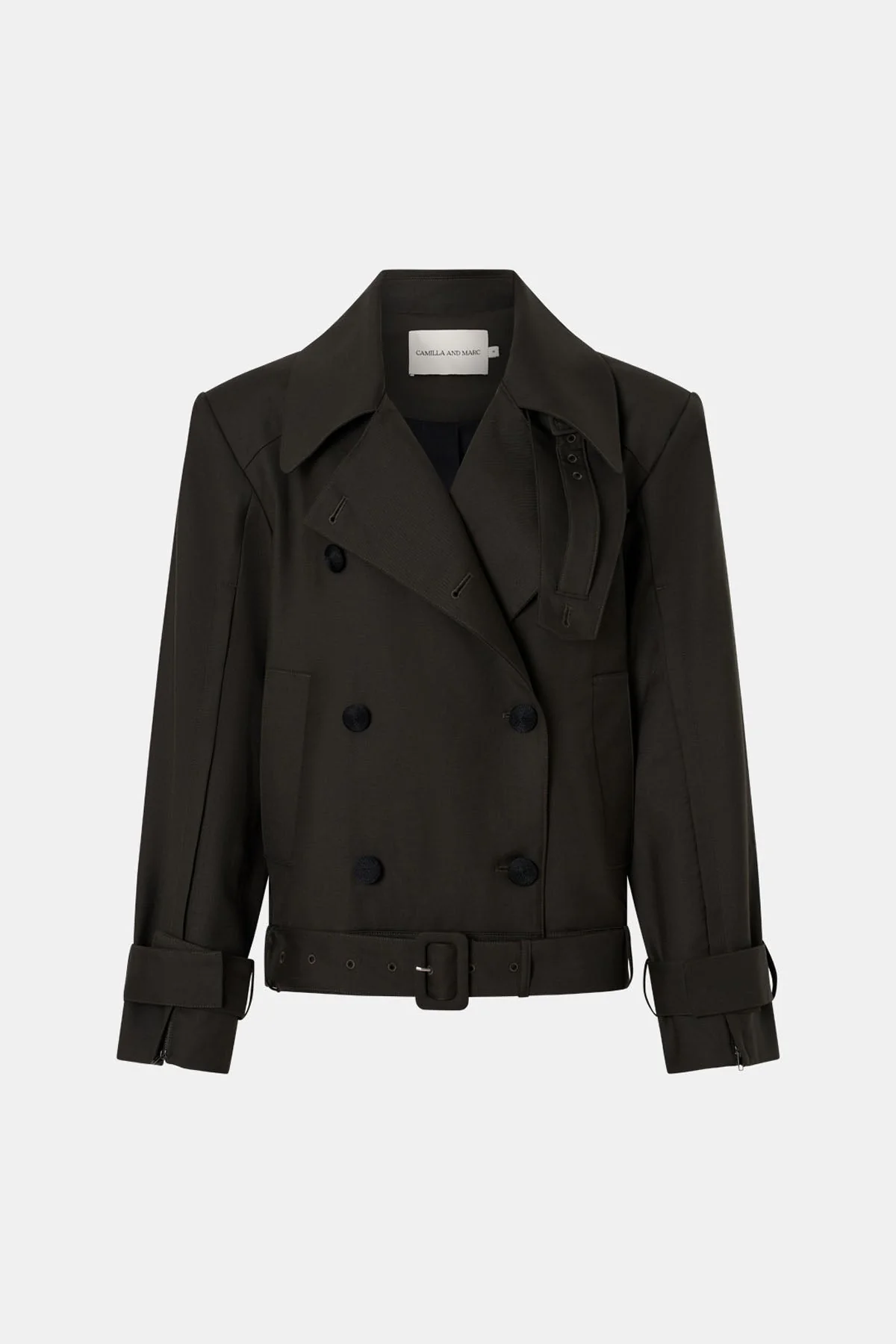 Tari Short Trench Jacket - Image 8