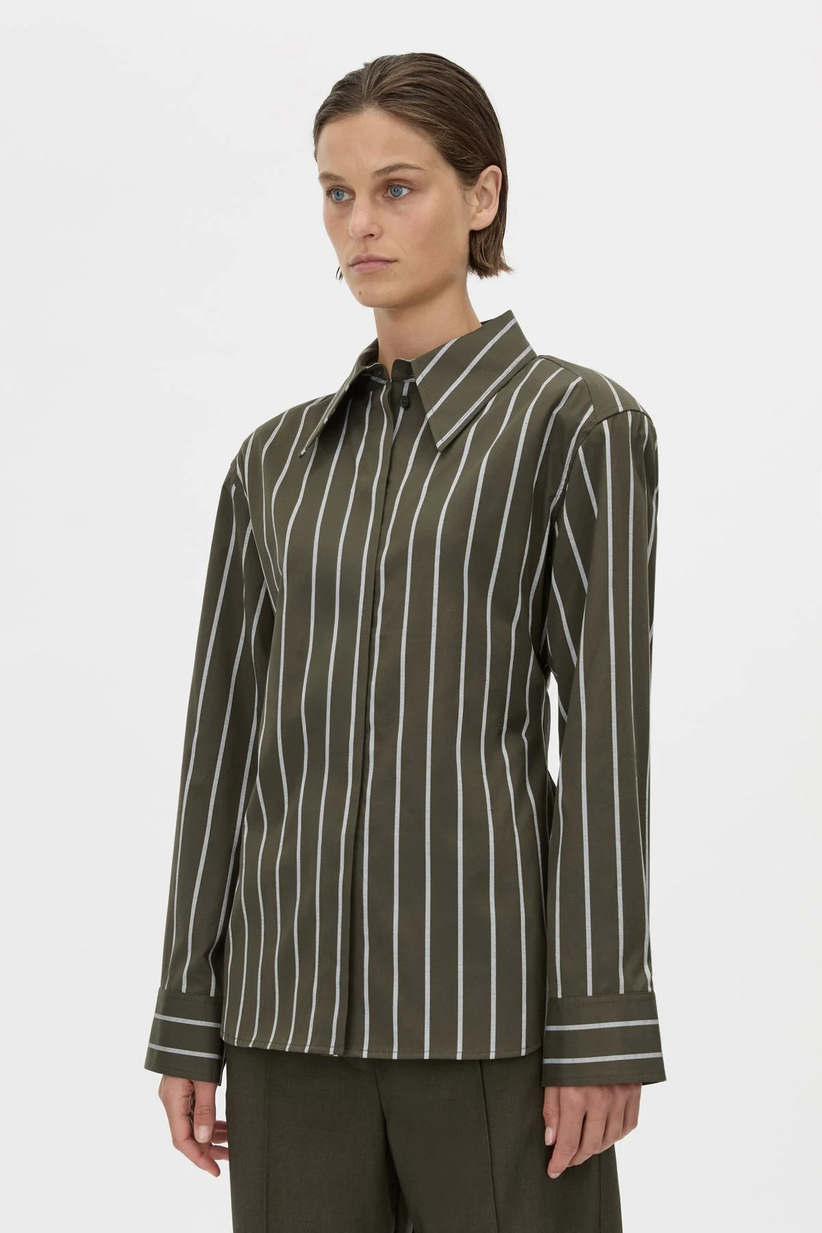 Tarn Fitted Stripe Shirt - Image 2