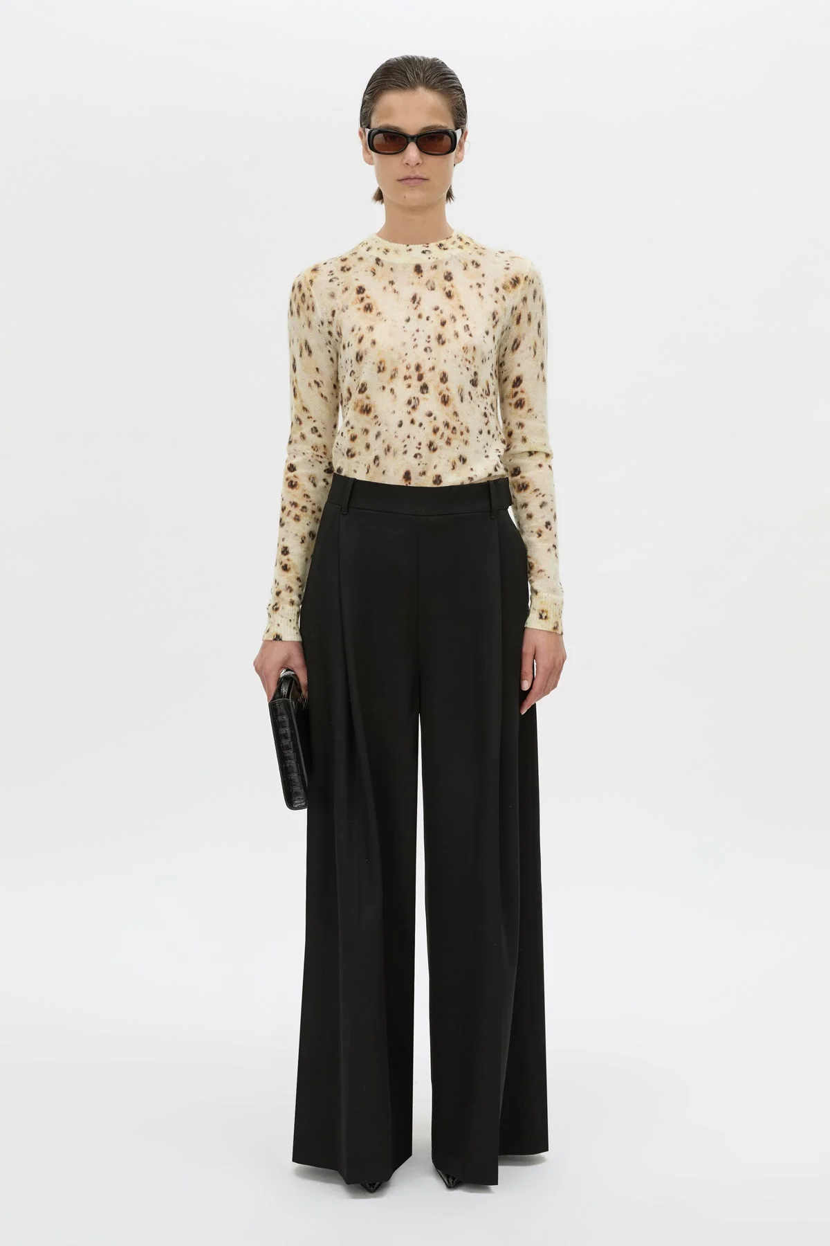 Teneva Printed Knit Sweater - Image 3