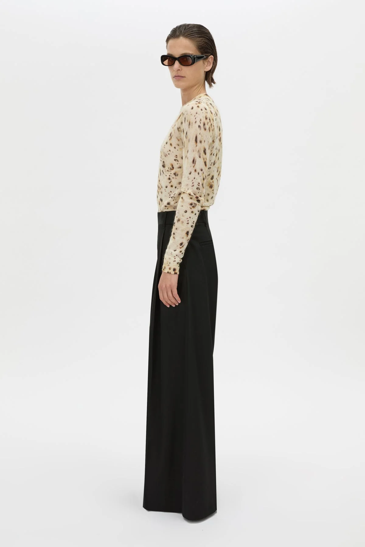 Teneva Printed Knit Sweater - Image 4