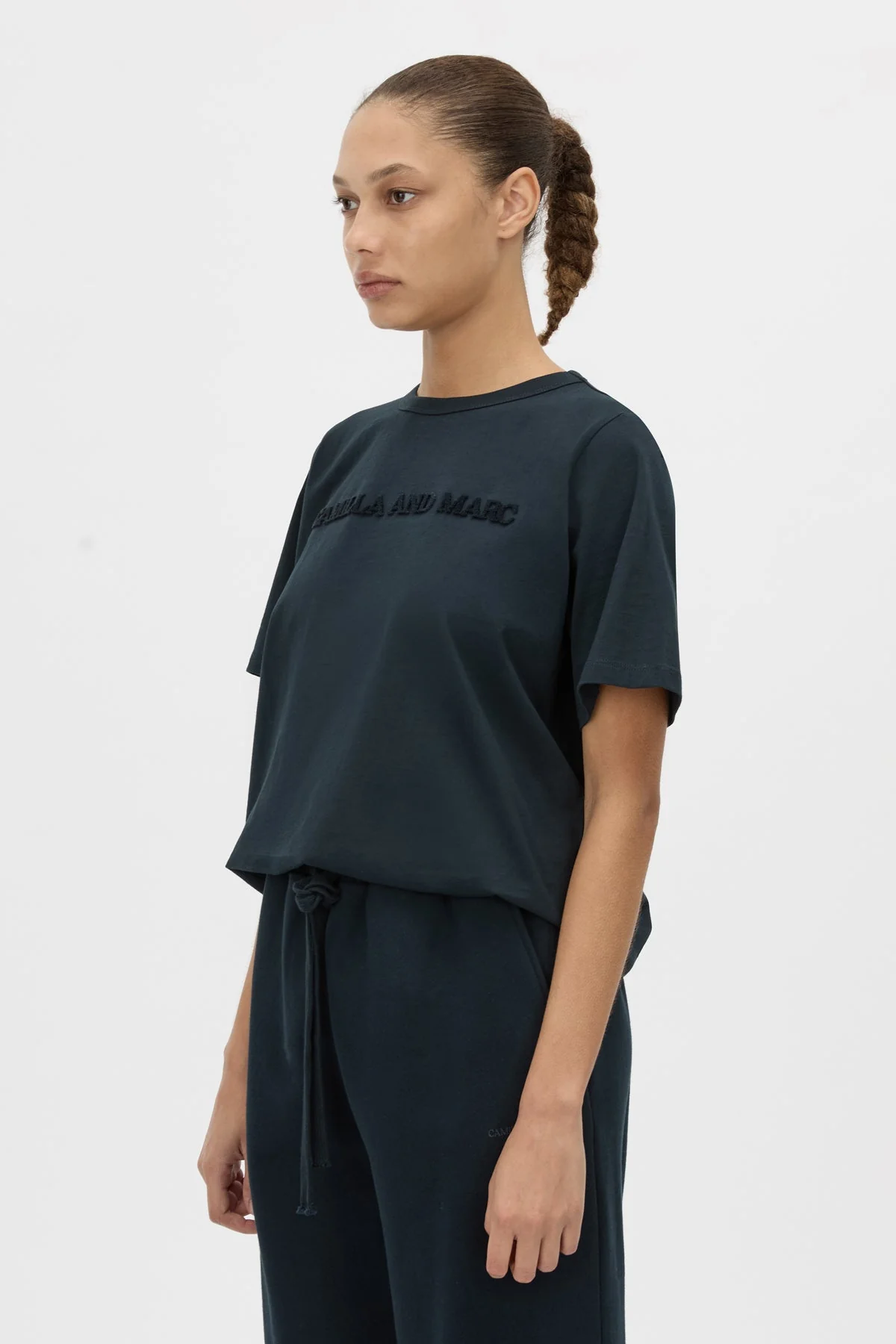 Tia Flocking Logo Tee - Image 2