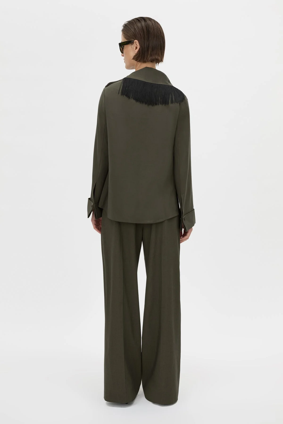 Una Drape Collar Shirt - Image 6