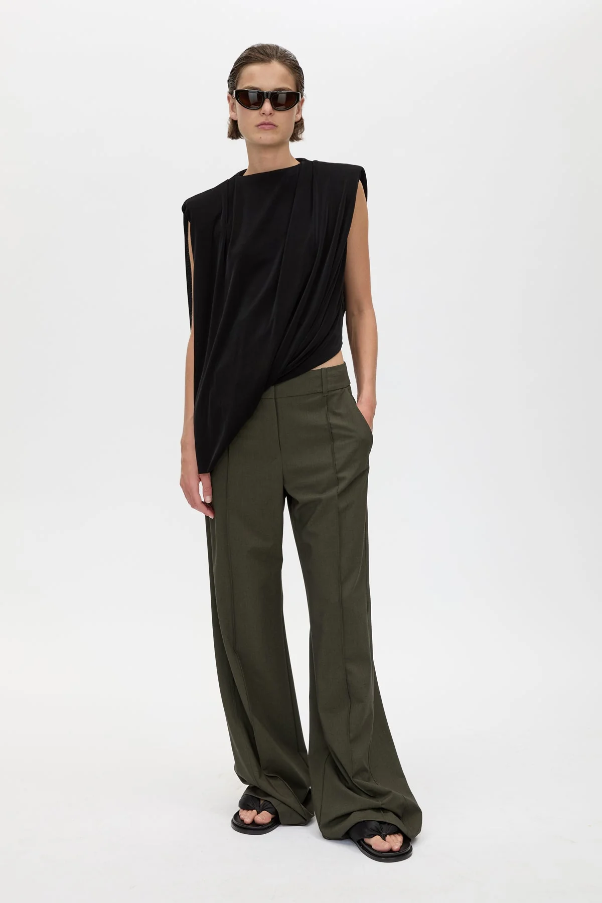 Una Straight Leg Trouser - Image 5