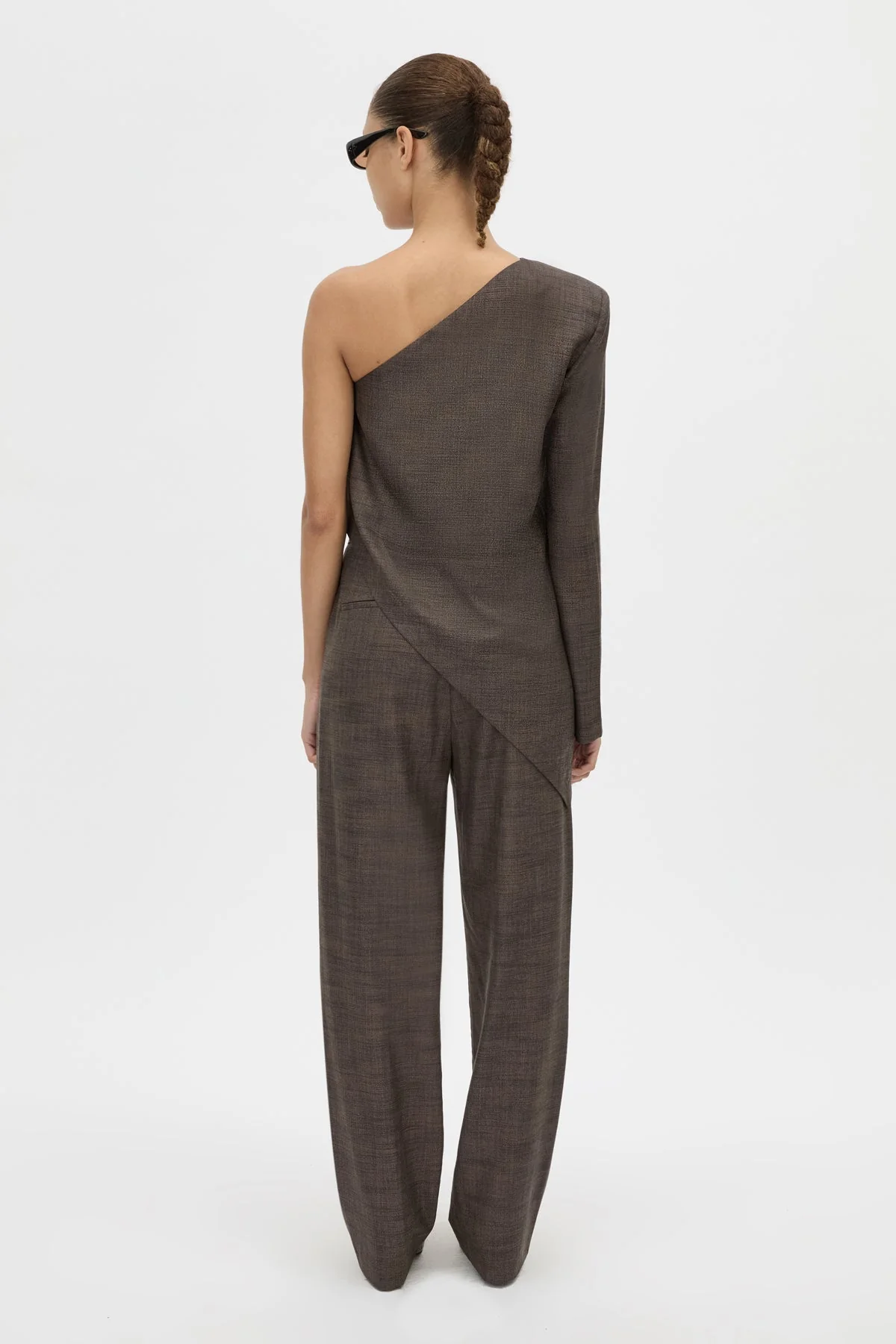Verna Asymmetric Shoulder Top - Image 5