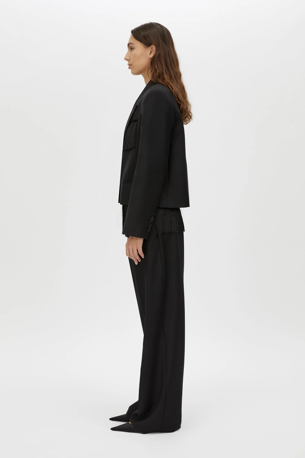 Zaman Crop Blazer - Image 6
