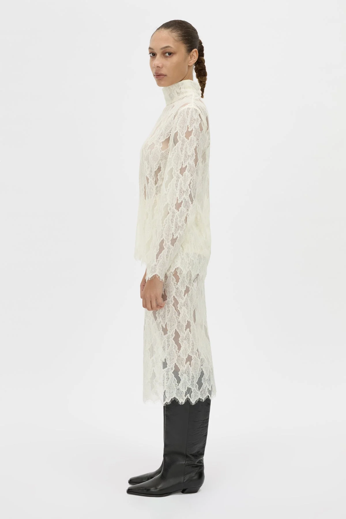 Zemira Long Sleeve Lace Top - Image 5